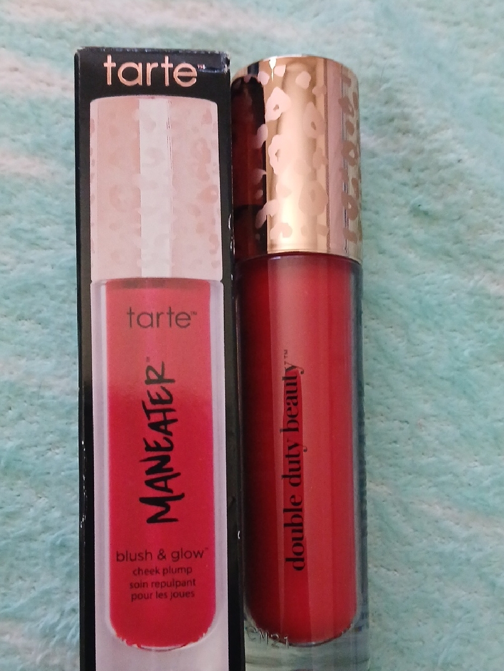 6 For $25 Tarte Maneater Liquid Blush & Glow — Red